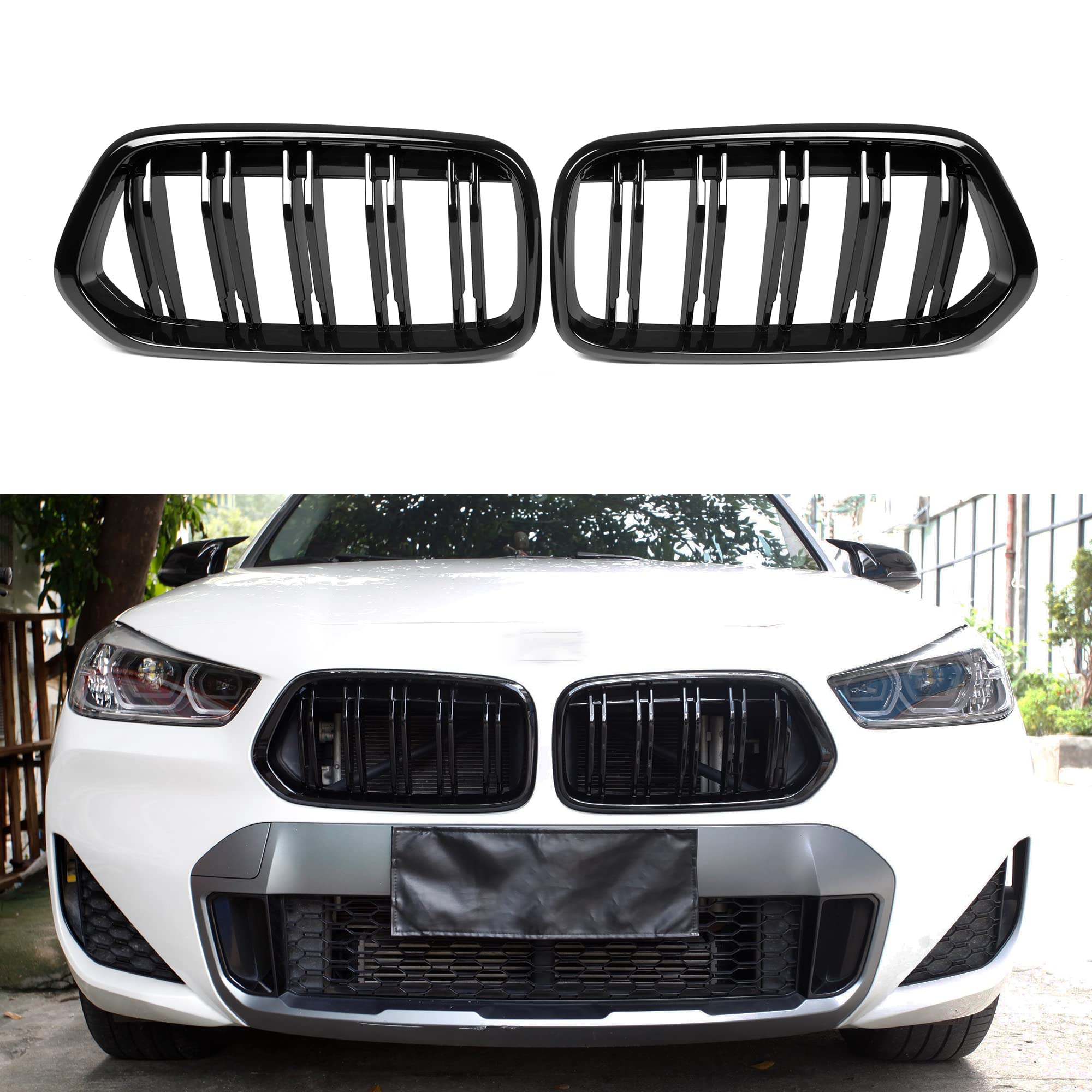 【純正】BMW X2 xDrive20i キドニーグリル 純正】BMW X2 xDrive20i キドニーグリル 純正】BMW X2 xDrive20i